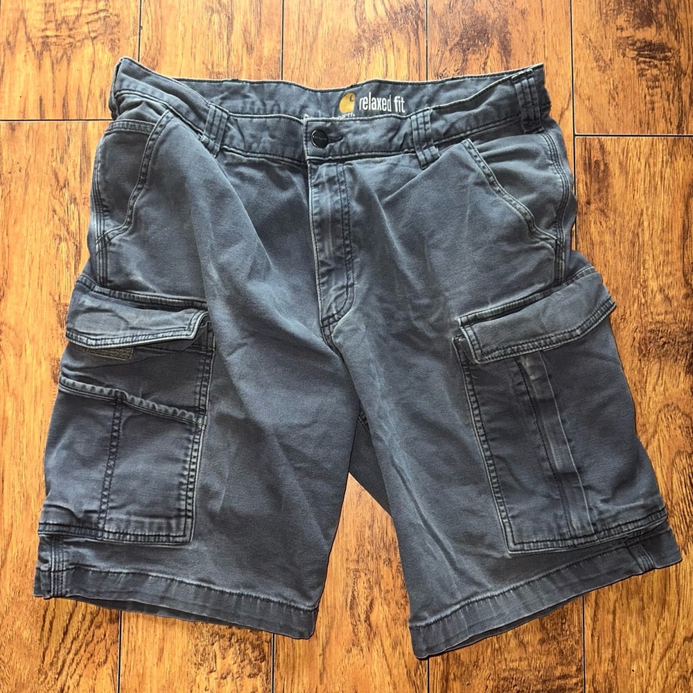Carhartt Men's Dark Gray Cargo Shorts